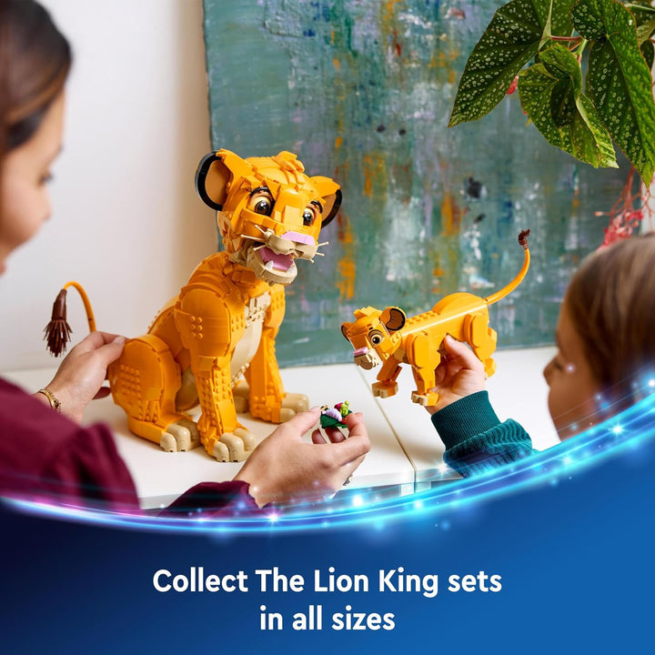 LEGO Disney Simba the Lion King Cub Building Toy - 222-Piece Playset for Ages 6+