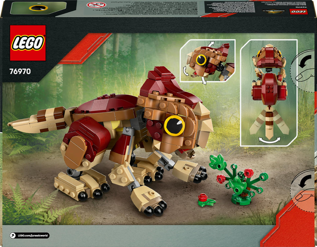 LEGO Jurassic World Baby Dinosaur Dolores: Aquilops - Building Playset for 7+