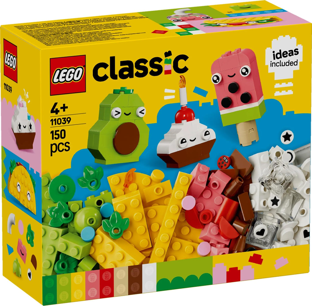 LEGO Classic Creative Food Friends Playset - Building Toy for 4+ Year Olds