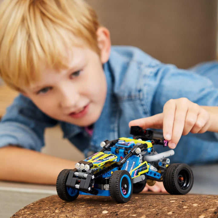LEGO Technic Off-Road Race Buggy 42164 - 4-Cylinder Engine & Steering Toy for Ages 8+
