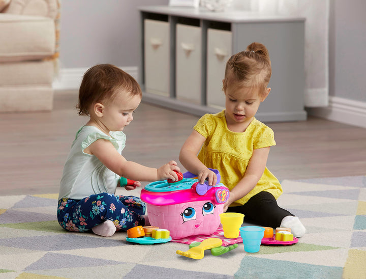 LeapFrog Shapes & Sharing Picnic Basket - Interactive Educational Toy for Ages 6-36 Months
