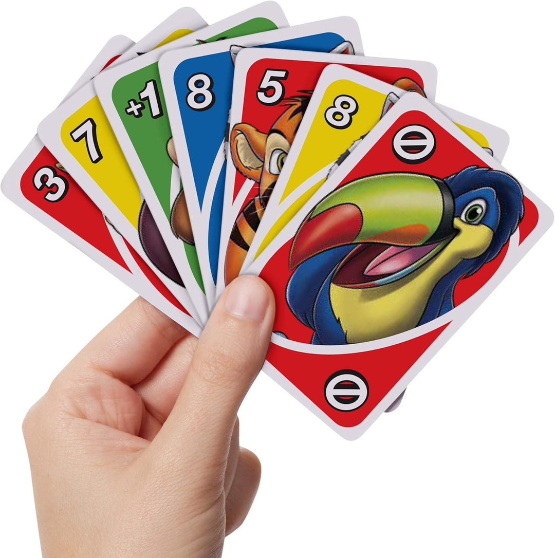 Mattel Games UNO Junior Card Game for Kids 3 Years & Up - GKF04