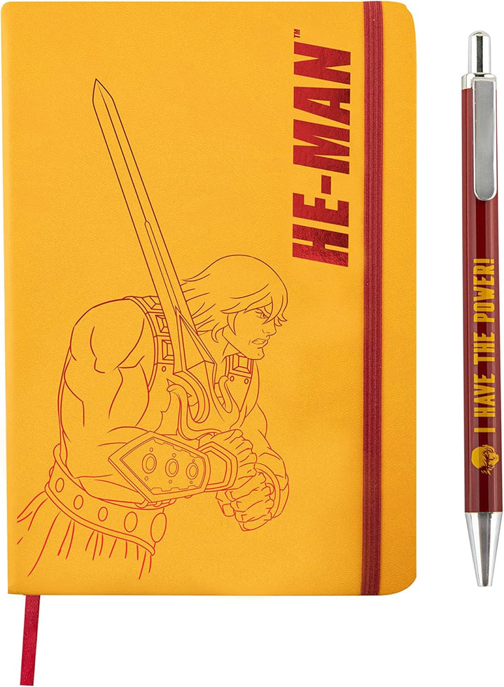 He-Man and the Masters of the Universe Official Notebook Set - Cinereplicas (Hardcover, Includes Pen)