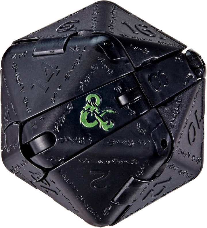 Dungeons & Dragons Dicelings Honor Among Thieves - Rakor the Black Dragon Transformable Dice (F5212)