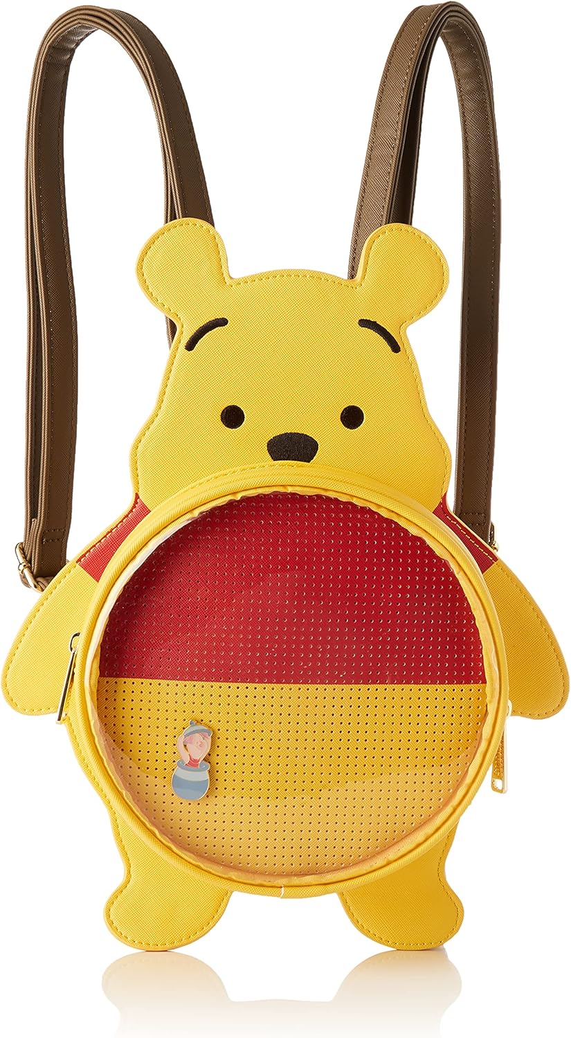 Loungefly Disney Winnie the Pooh Pin Collector Backpack (Amarillo)