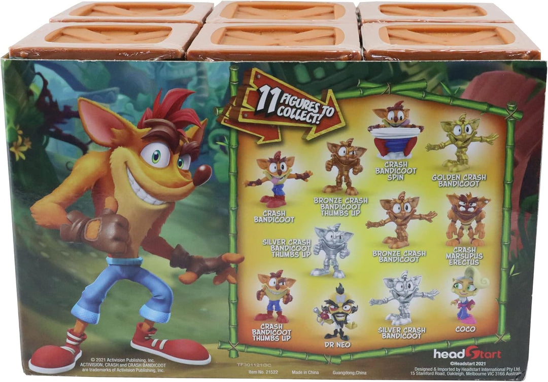 Crash Bandicoot Bandai Smash Box Surprise | 6cm Mystery Toy Blind Box Collectible Figures