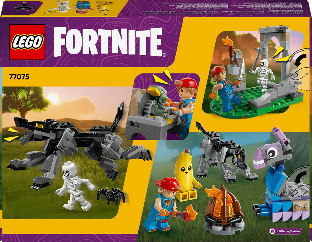 LEGO Fortnite Peely & Sparkplug’s Camp Playset - 250-Piece Building Set for Ages 7+