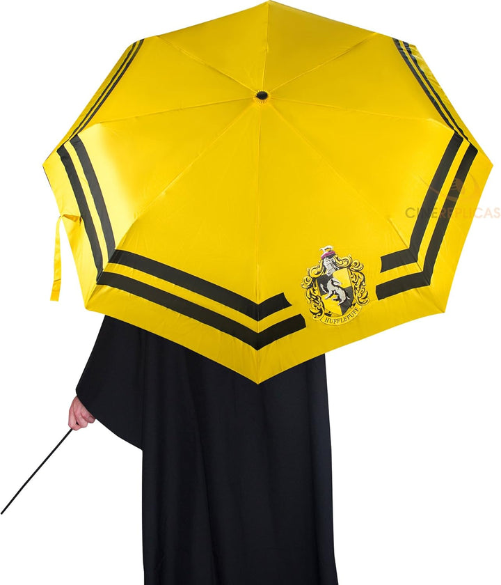 Cinereplicas Harry Potter Hufflepuff Auto Open Umbrella (4895205603202)