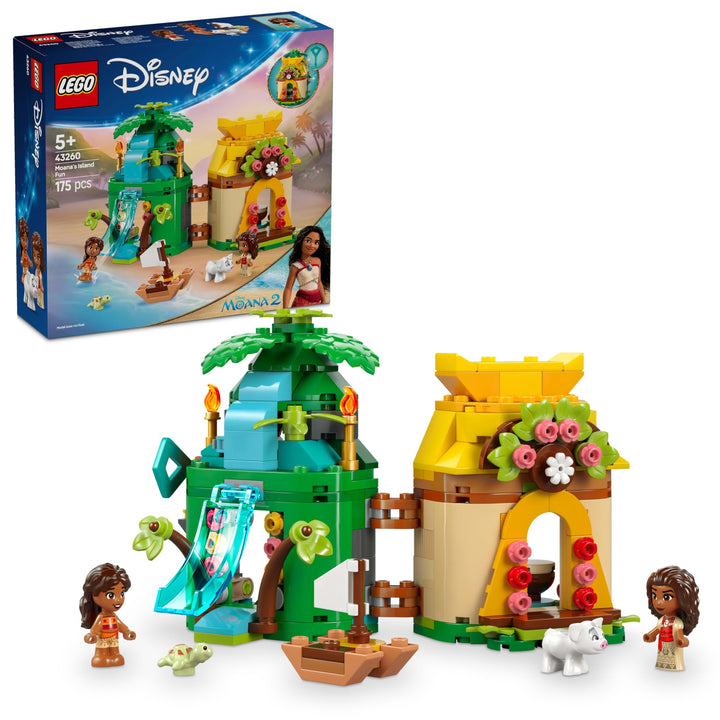 LEGO Disney Moana 2 Moana's Island Fun - Building Set for 5+ Year Olds