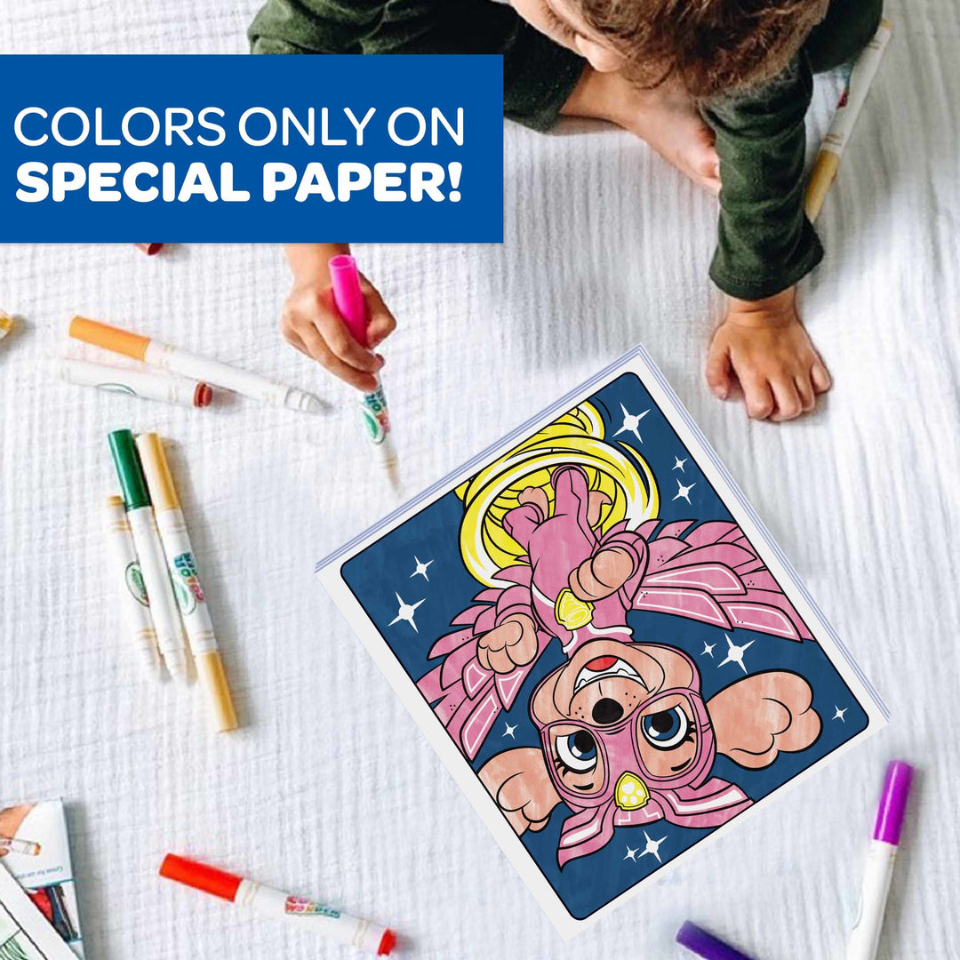 PAW Patrol Mighty Pups Crayola Color Wonder Mess Free Book - Ages 3+
