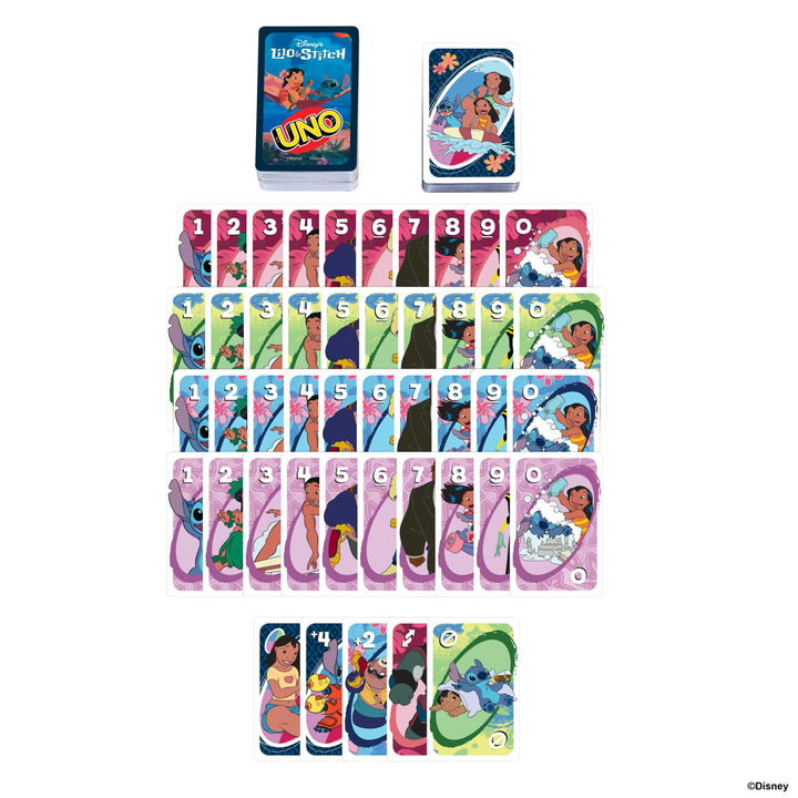 Mattel Games UNO Disney’s Lilo and Stitch Card Game