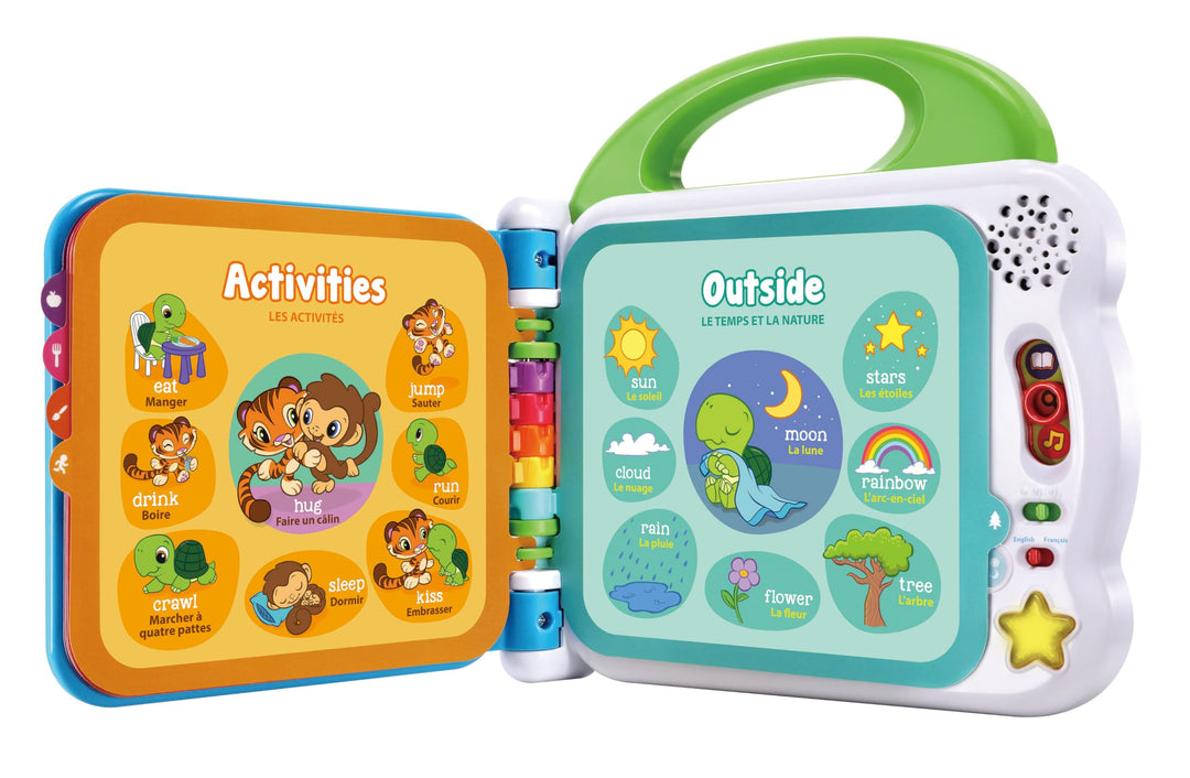 LeapFrog Learning Friends 100 Words Book - Interactive Bilingual Educational Toy for Toddlers 12M+