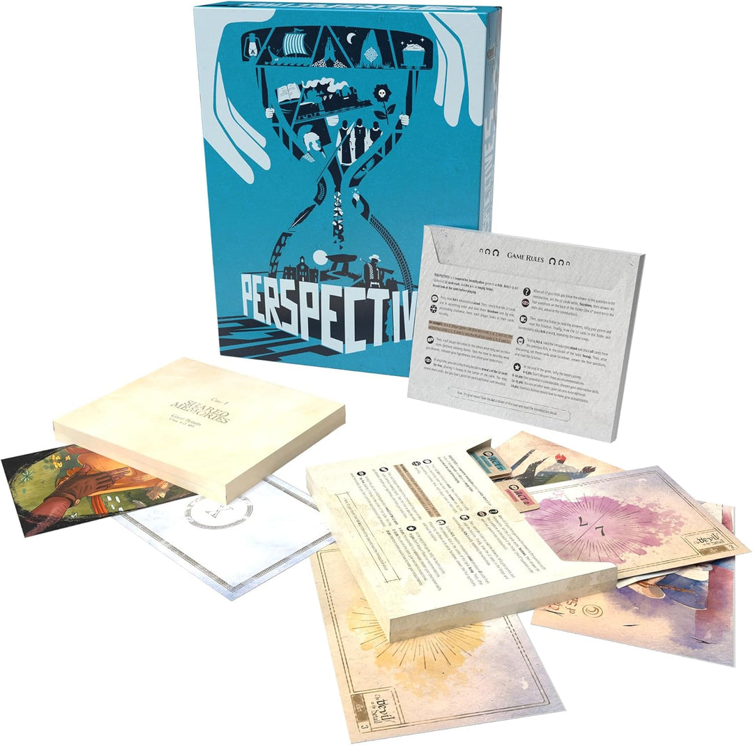 Space Cowboys Perspectives Blue Box Cooperative Mystery Card Game (ASMSCPER02EN)