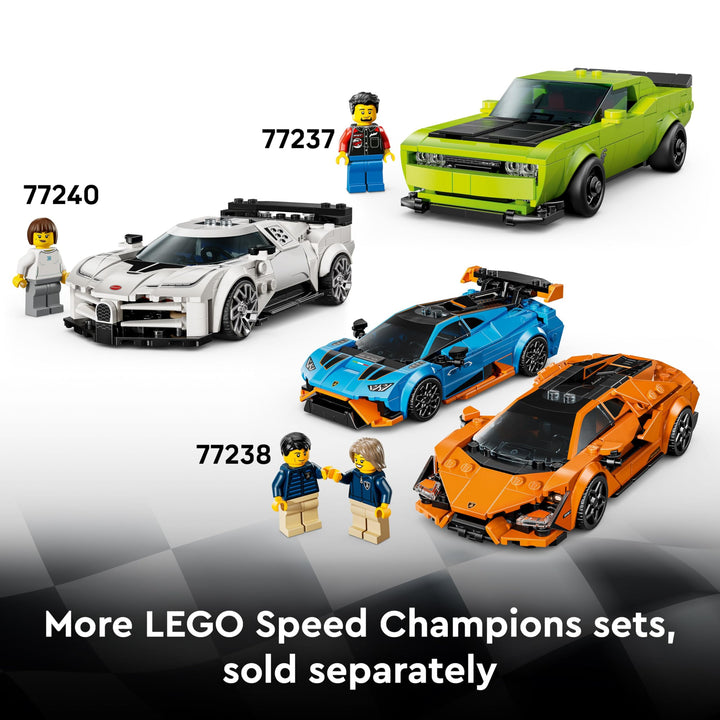 LEGO Speed Champions Porsche 911 GT3 RS Super Car Toy - Building Set for Kids 9+