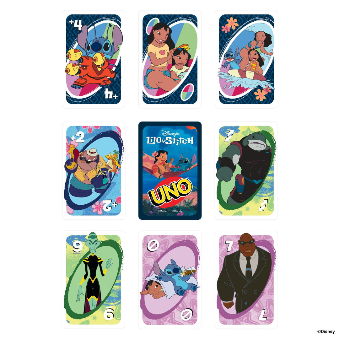 Mattel Games UNO Disney’s Lilo and Stitch Card Game