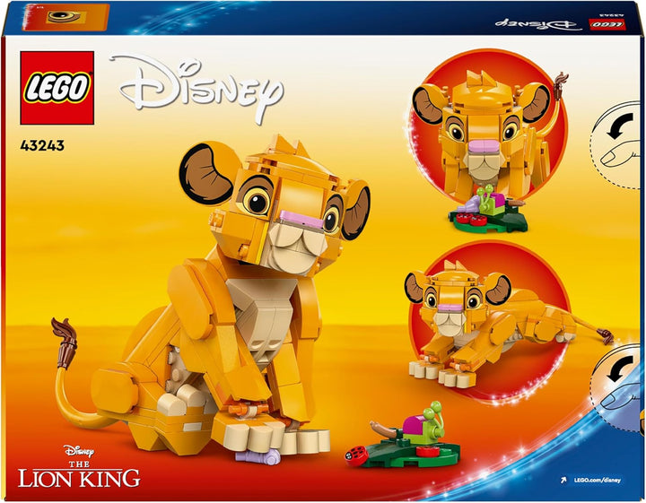 LEGO Disney Simba the Lion King Cub Building Toy - 222-Piece Playset for Ages 6+