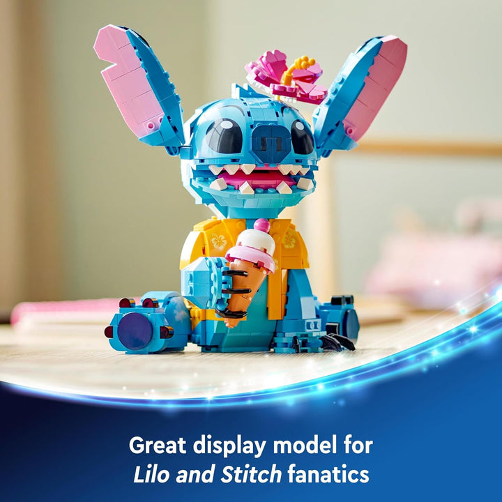 LEGO Disney Stitch Building Toy Set - 730-Piece Playset for Kids 9+