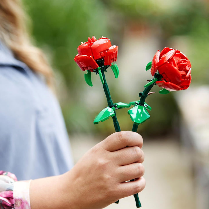 LEGO Creator Roses 40460 - Buildable Flower Bouquet Set for Home Decor