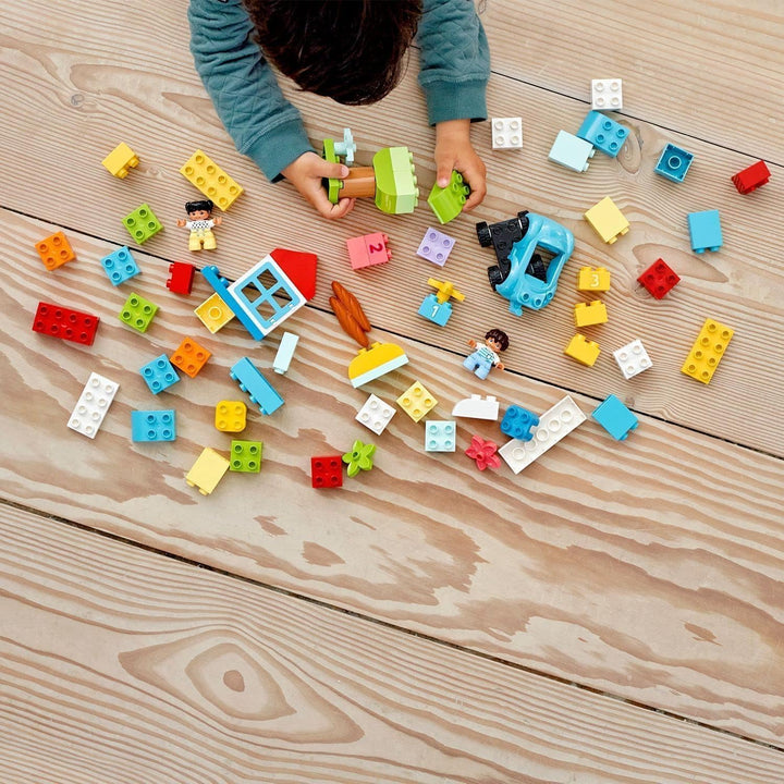 LEGO DUPLO Classic Brick Box 10913 - Building Set with Storage for Toddlers 18 Months+