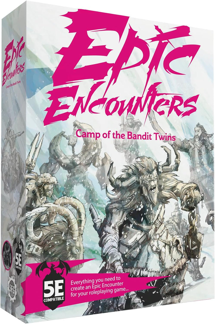 Epic Encounters: Camp of the Bandit Twins RPG Fantasy Roleplaying Tabletop Game