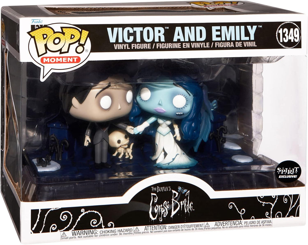 Funko Pop! Animation Corpse Bride - Victor & Emily Movie Moment Vinyl Figure