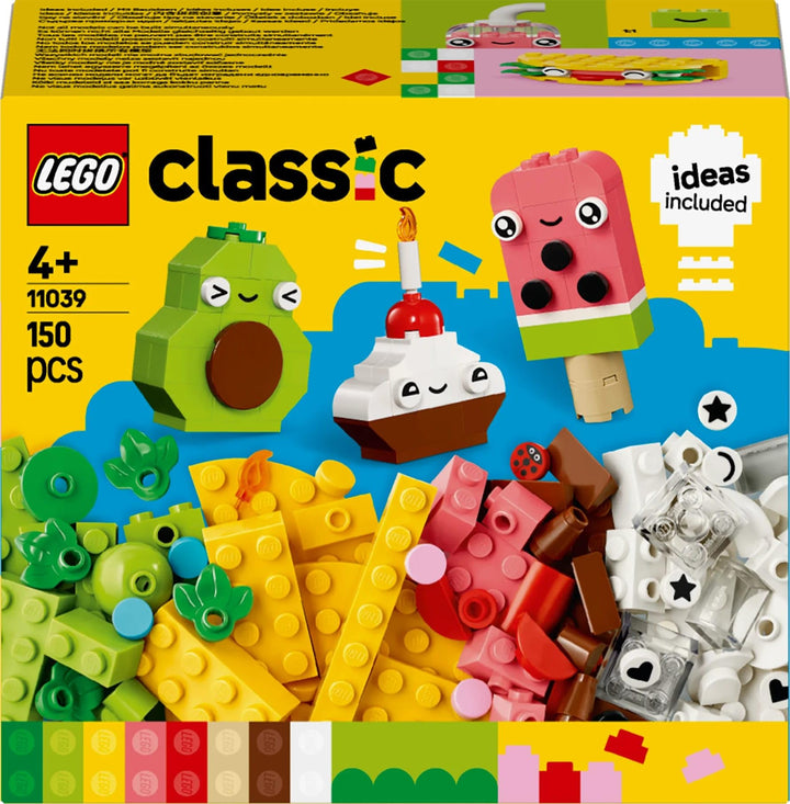 LEGO Classic Creative Food Friends Playset - Building Toy for 4+ Year Olds