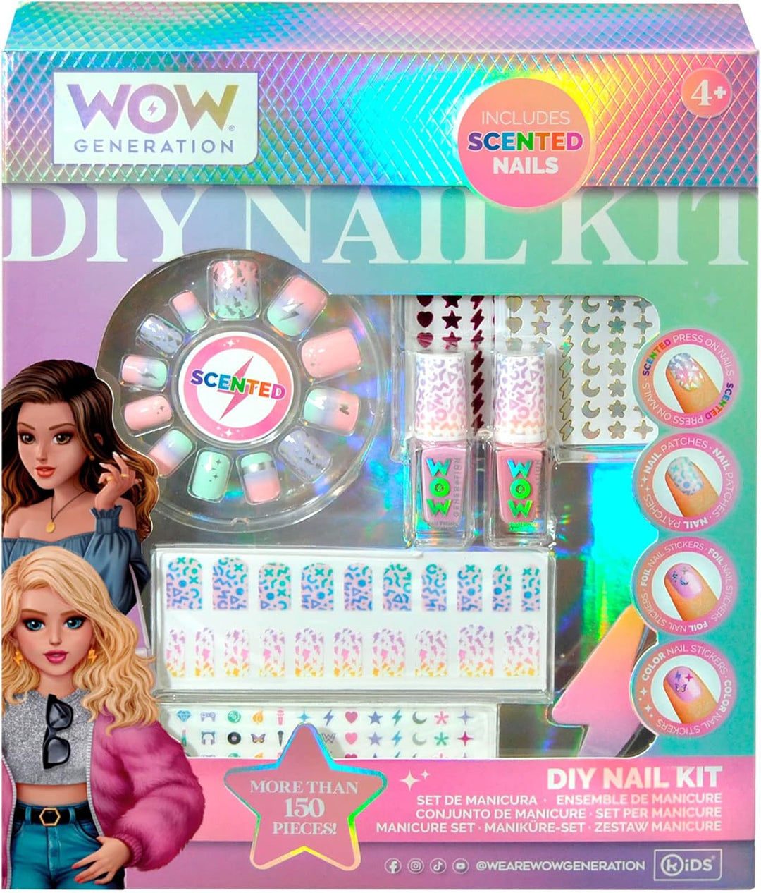 Wow Generation - Scented Nails Manicure Set DIY Nail Art Kit