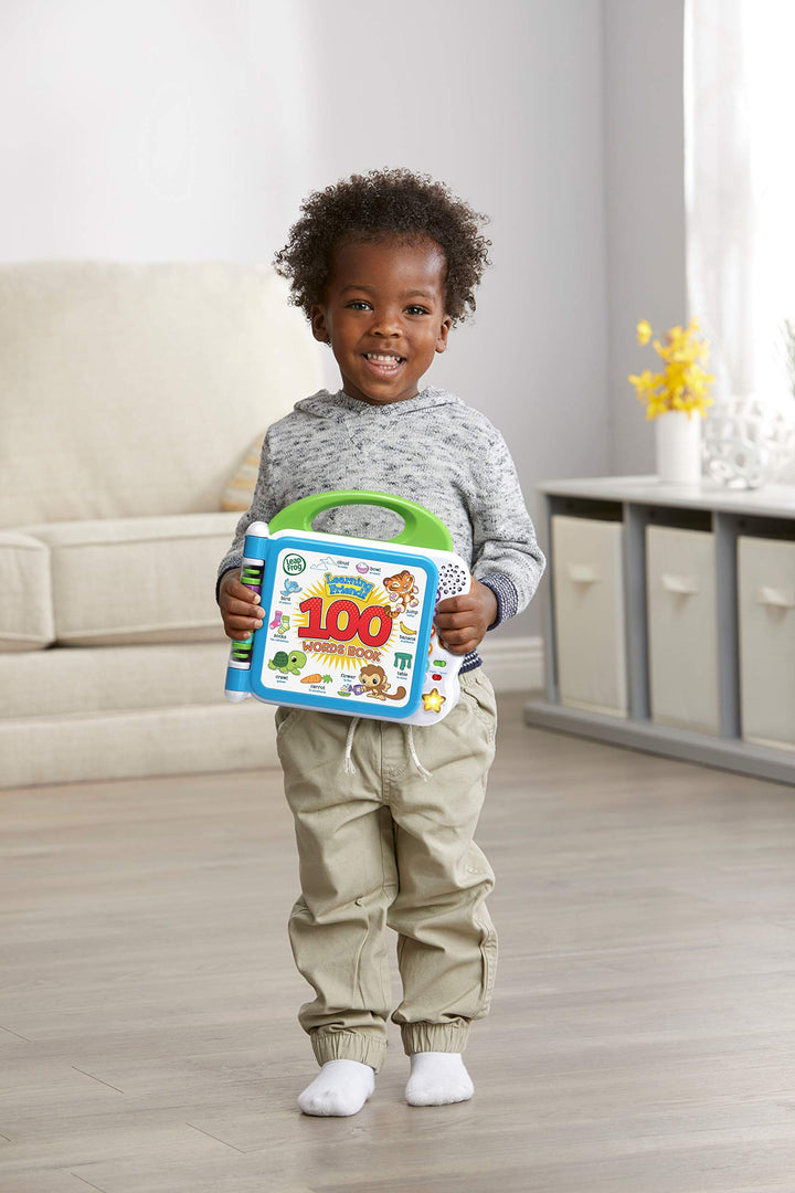 LeapFrog Learning Friends 100 Words Book - Interactive Bilingual Educational Toy for Toddlers 12M+