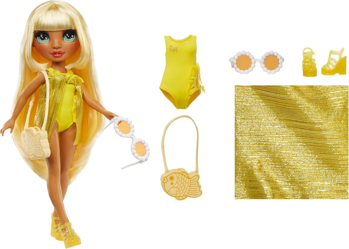 Rainbow High Sunny Swim & Style Fashion Doll (507284-EUC)