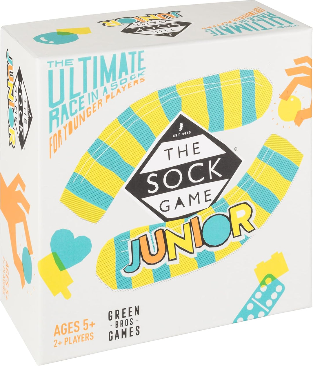 Green Brothers Games The Sock Game Junior Family Game (GRESOCKJR01EN)