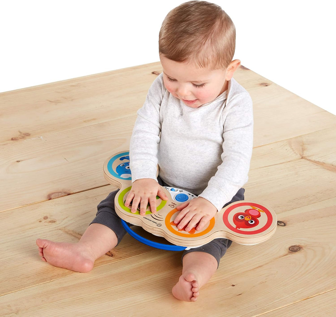 Baby Einstein & Hape - Magic Touch Drums (Wooden Musical Toy) (11650-6)