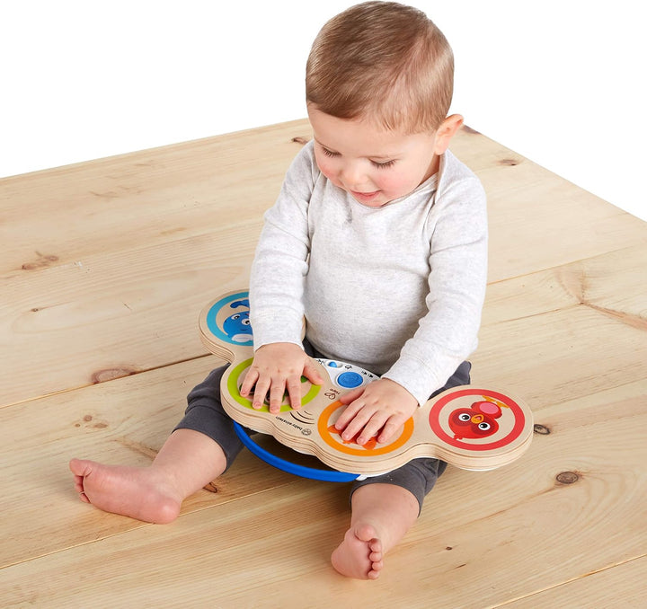 Baby Einstein & Hape - Magic Touch Drums (Wooden Musical Toy) (11650-6)