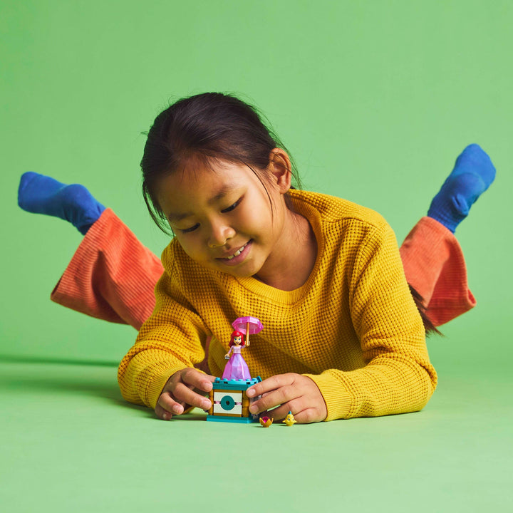 LEGO ǀ Disney Twirling Ariel Building Toy - Spinning Playset for 5+ Year Olds