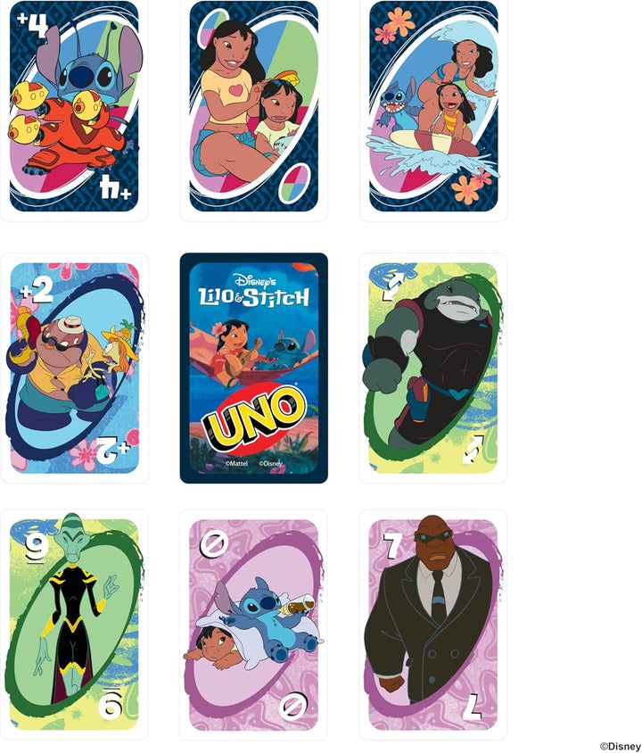Mattel Games UNO Disney’s Lilo and Stitch Card Game