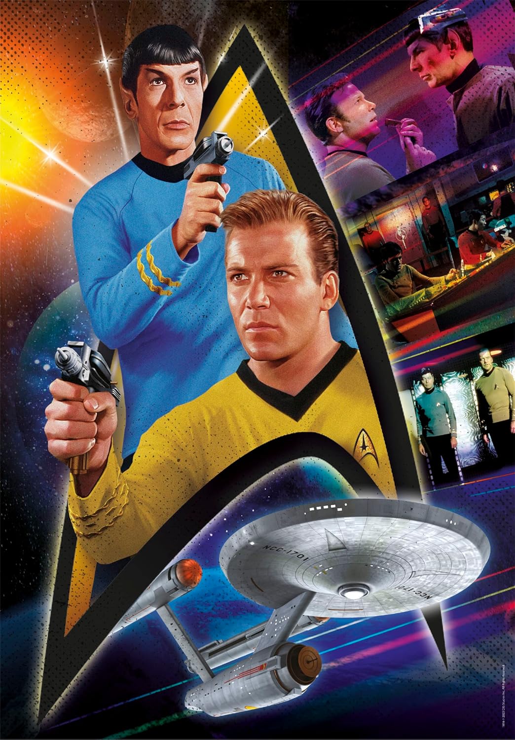 Clementoni Star Trek Jigsaw Puzzle - 500-Piece Puzzle for Adults (35141)