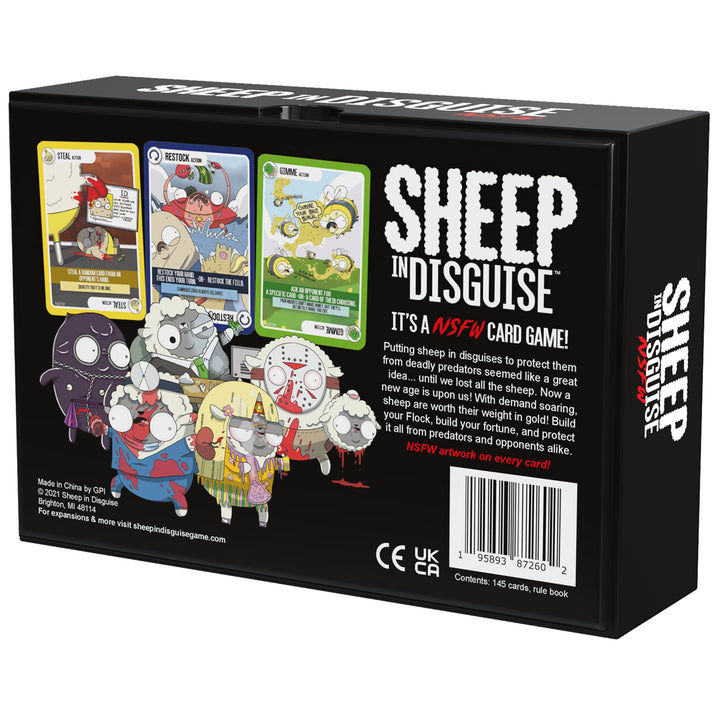 Sheep in Disguise: NSFW Version - Adult -Card -Game Packed Full of Sheep, A