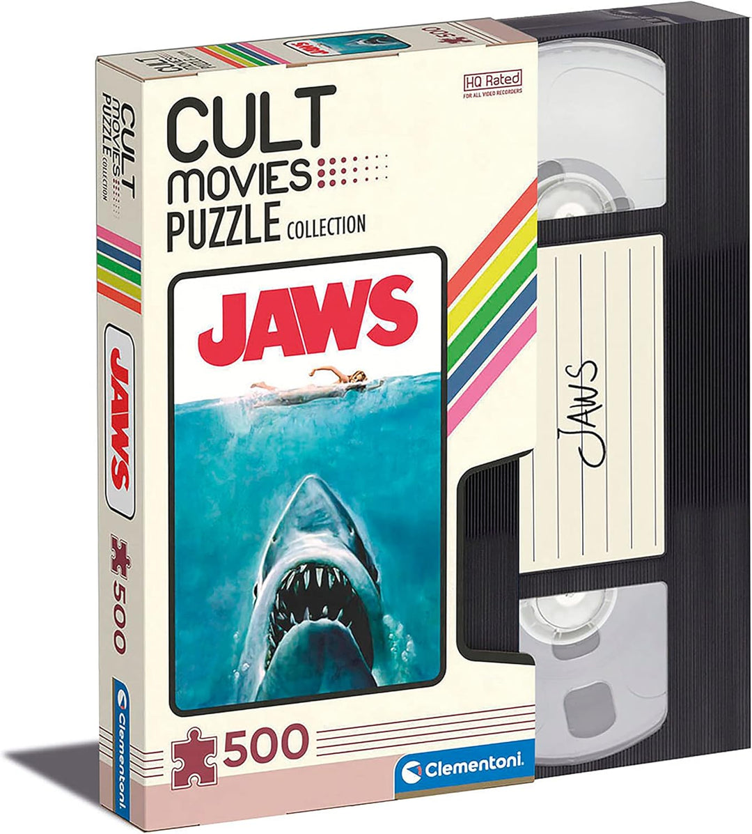 Clementoni Cult Movies Jaws - Jigsaw Puzzle 500 Pieces (35111)