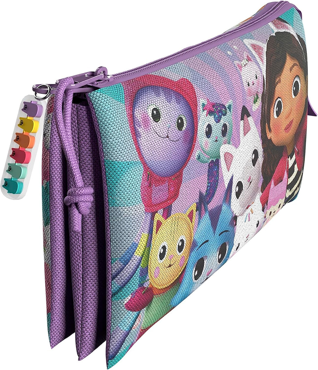 CYPBRANDS Gabby Triple Pencil Case, Berry, Standard (PT-03-GB)