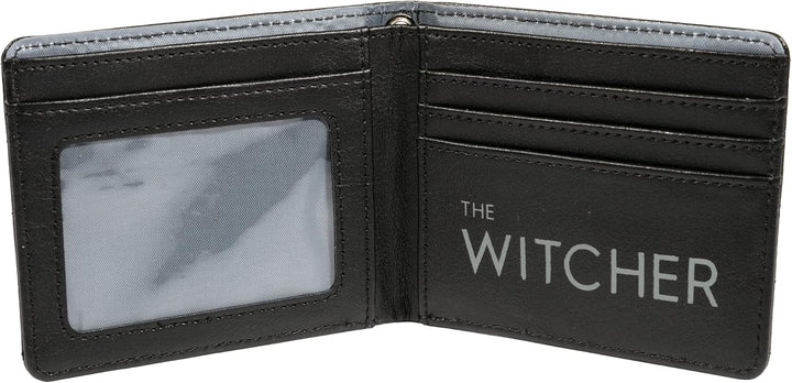 JINX The Witcher Armored Up Bi-Fold Wallet, Black (12029-NAA-00-OSS-000)