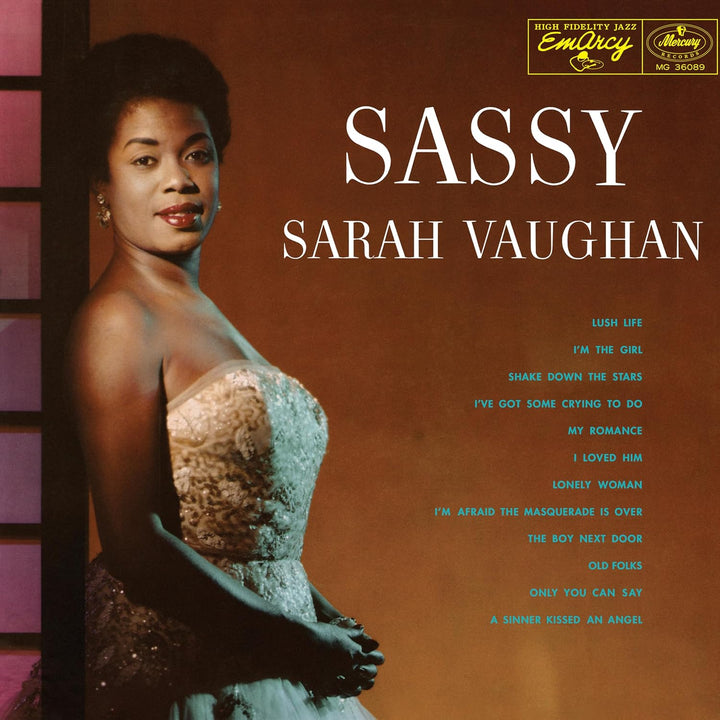 Verve Acoustic Sounds Series - Sarah Vaughan Sassy Vinyl Record (V6-8246)