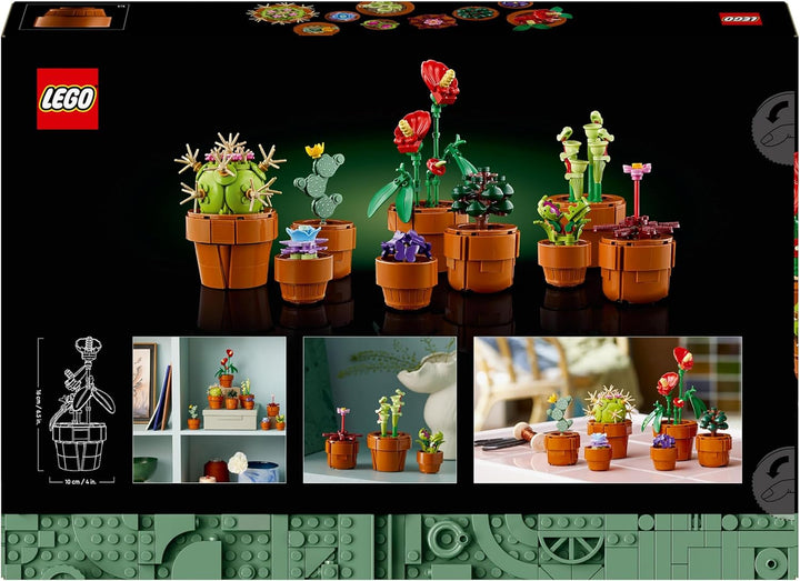 LEGO Icons Tiny Plants 10329 - Botanical Collection Building Set for Adults
