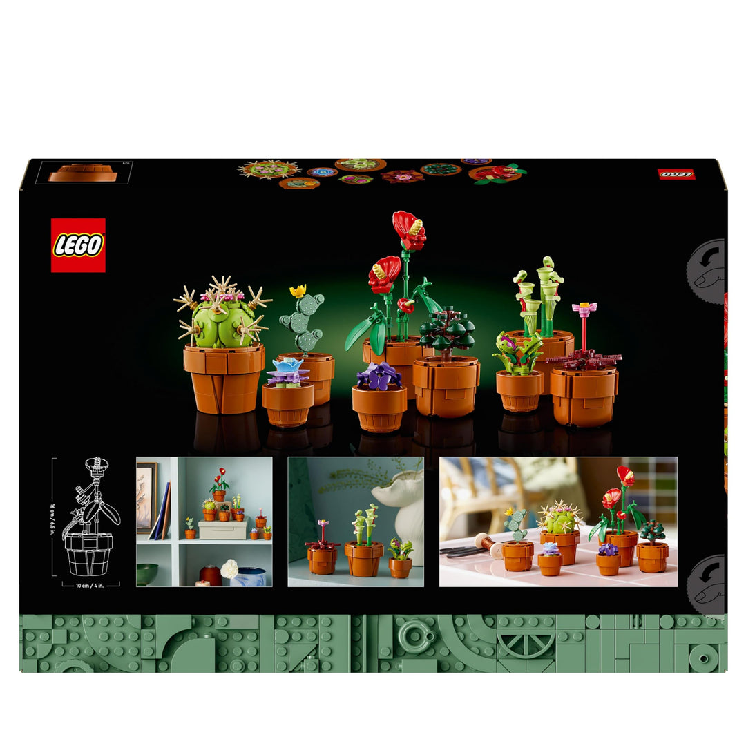LEGO Icons Tiny Plants 10329 - Botanical Collection Building Set for Adults
