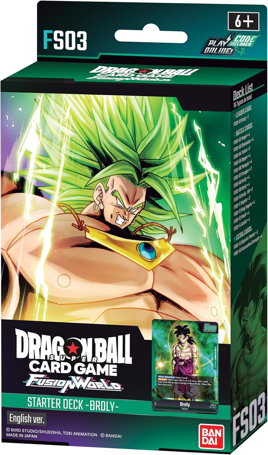 Bandai Dragon Ball Super CG: Starter Deck - Fusion World (FS03) Trading Card Game (BCL2710250)