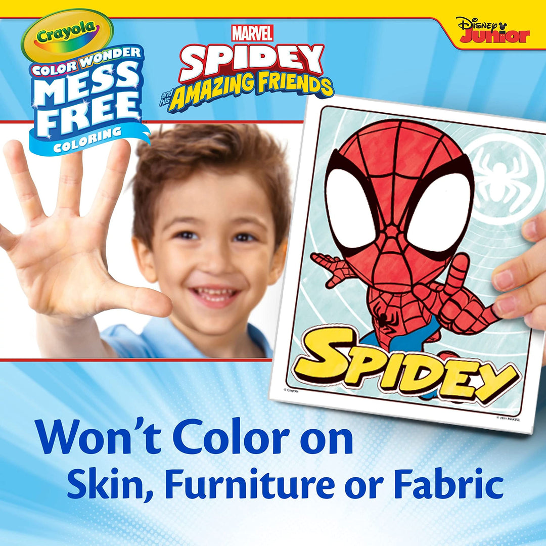CRAYOLA Color Wonder - Marvel Spidey and His Amazing Friends Mess-Free Coloring Set