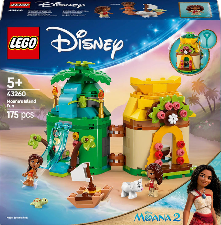 LEGO Disney Moana 2 Moana's Island Fun - Building Set for 5+ Year Olds