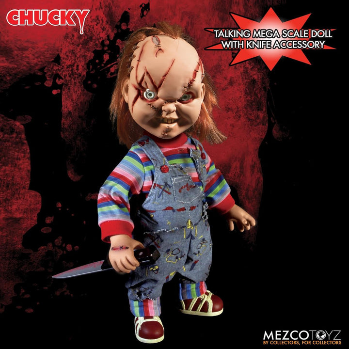 Mezco Chucky Child's Play Collectible Action Figure with Articulation and Sound (78003)