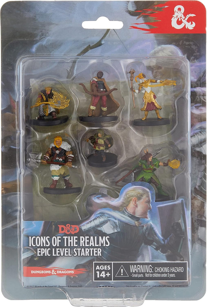 WizKids Dungeons & Dragons Icons of the Realms Epic Level Starter Miniatures Set (72779)