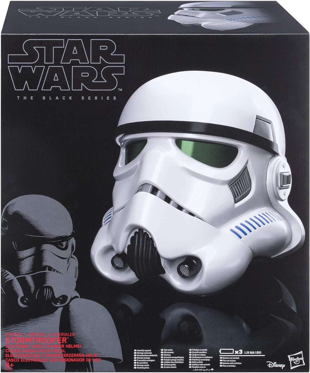 Hasbro Star Wars The Black Series Rogue One - Imperial Stormtrooper Electronic Voice Changer Helmet (B7097EU4)