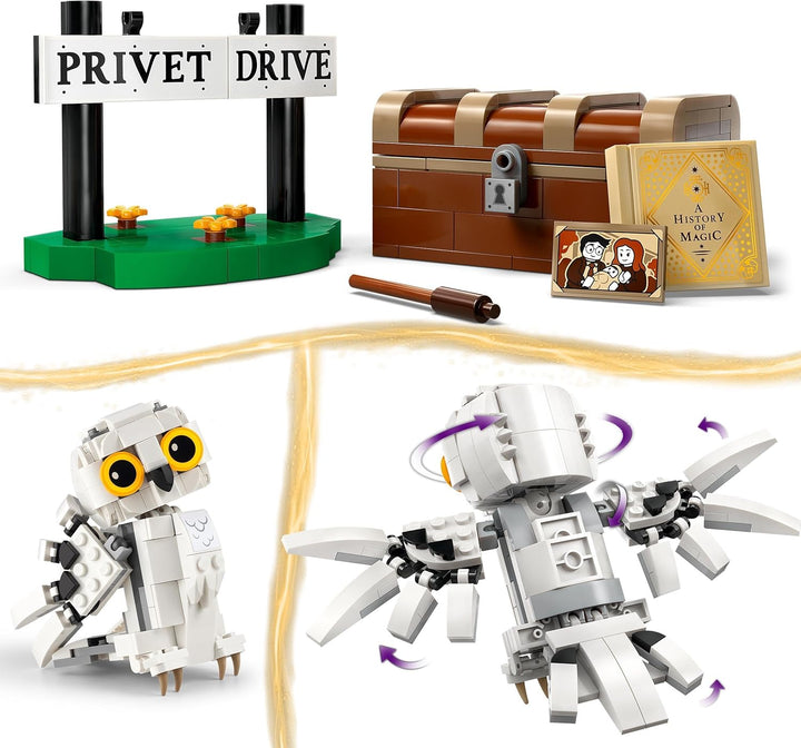 LEGO Harry Potter Hedwig at 4 Privet Drive - Buildable Toy for Ages 7+