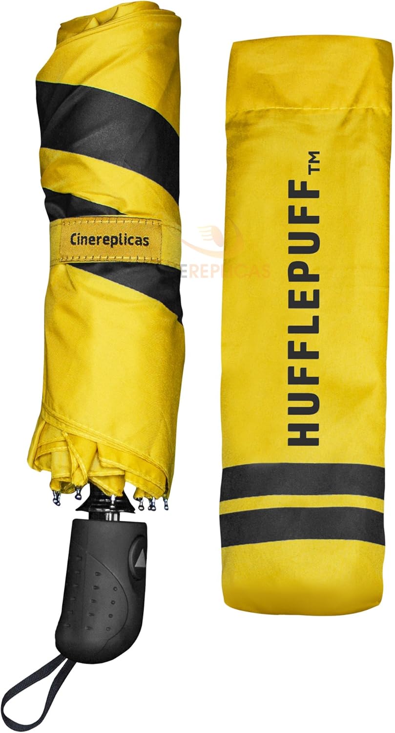 Cinereplicas Harry Potter Hufflepuff Auto Open Umbrella (4895205603202)